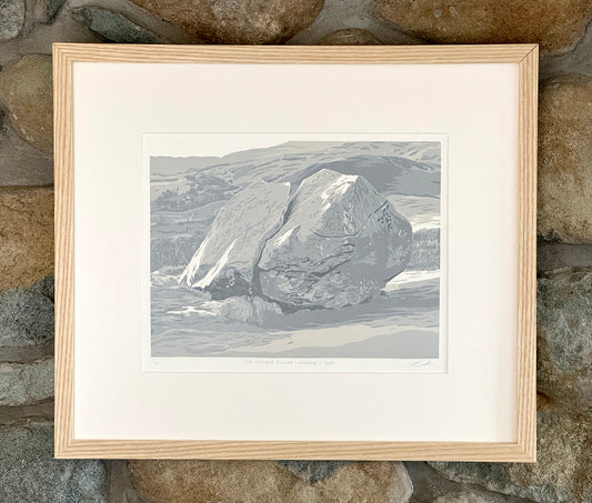 The Cracked Boulder - Mynydd y Dref