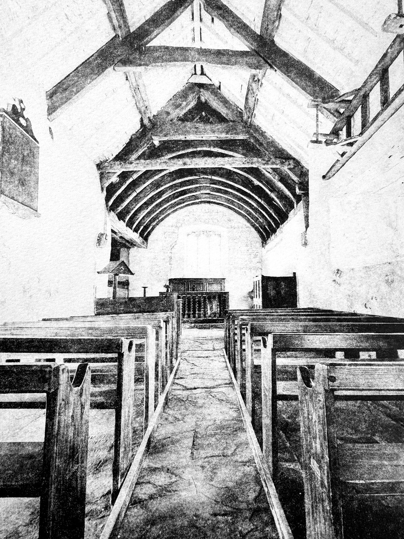 Inside Hen Eglwys