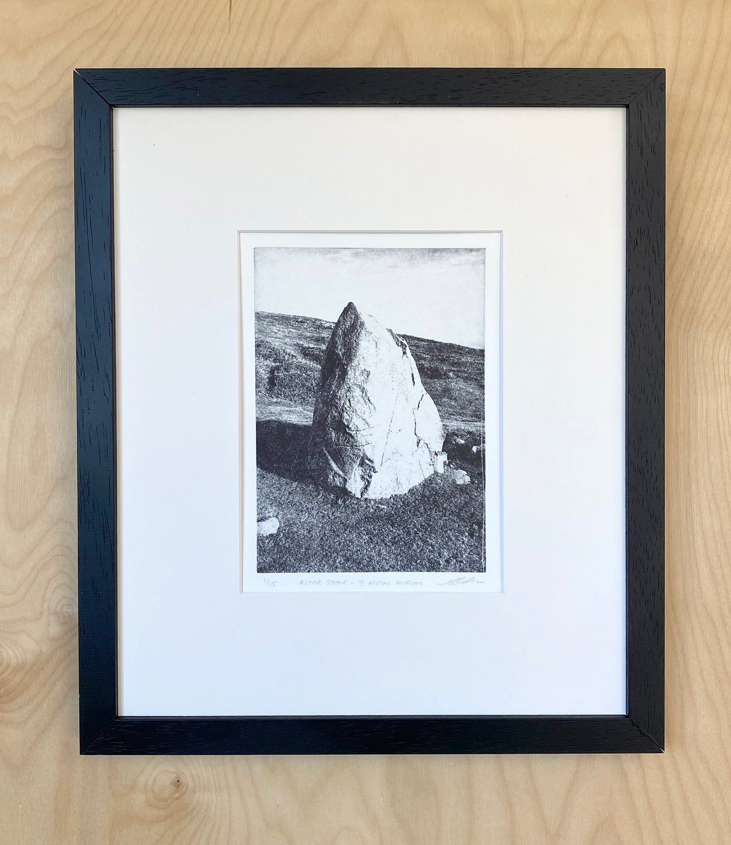 The Altar Stone - Y Meini Hirion