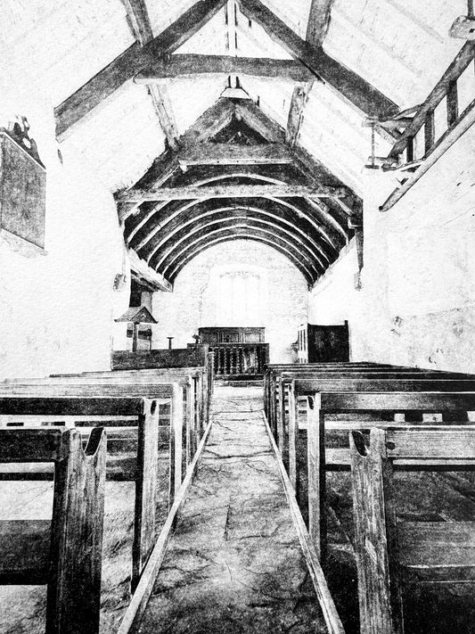 Inside Hen Eglwys